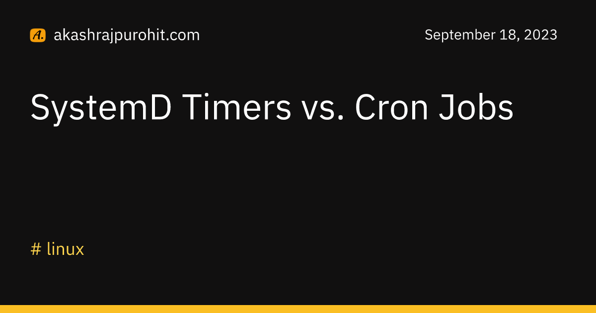 Using Cron With Systemd Timers: Best Choice Revealed
